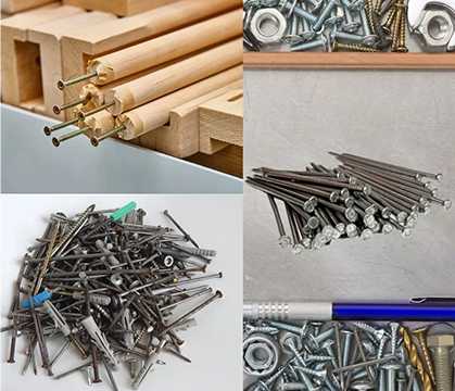 Construction materials like binding wires, Nails & others